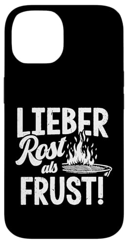 Grillen Lieber Rost als Frust Männer Vatertag Spruch Papa Hülle für iPhone 14 Grillen Lieber Rost als Frust Männer Vatertag Spruch Papa Hülle für iPhone 14 von Grillen Rost statt Frust Papa Geschenk Vatertag