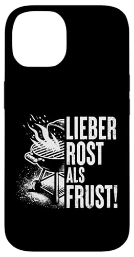 Grillen Lieber Rost als Frust Männer Vatertag Spruch Papa Hülle für iPhone 14 Grillen Lieber Rost als Frust Männer Vatertag Spruch Papa Hülle für iPhone 14 von Grillen Rost statt Frust Papa Geschenk Vatertag