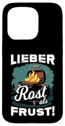 Grillen Lieber Rost als Frust Männer Vatertag Spruch Papa Hülle für iPhone 15 Pro Grillen Lieber Rost als Frust Männer Vatertag Spruch Papa Hülle für iPhone 15 Pro von Grillen Rost statt Frust Papa Geschenk Vatertag