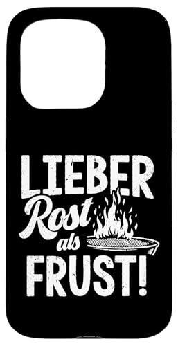 Grillen Lieber Rost als Frust Männer Vatertag Spruch Papa Hülle für iPhone 15 Pro Grillen Lieber Rost als Frust Männer Vatertag Spruch Papa Hülle für iPhone 15 Pro von Grillen Rost statt Frust Papa Geschenk Vatertag