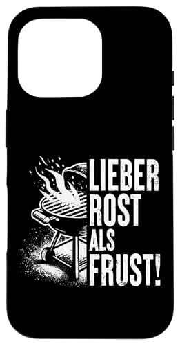 Grillen Lieber Rost als Frust Männer Vatertag Spruch Papa Hülle für iPhone 16 Pro Grillen Lieber Rost als Frust Männer Vatertag Spruch Papa Hülle für iPhone 16 Pro von Grillen Rost statt Frust Papa Geschenk Vatertag