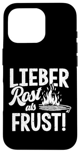 Grillen Lieber Rost als Frust Männer Vatertag Spruch Papa Hülle für iPhone 16 Pro Grillen Lieber Rost als Frust Männer Vatertag Spruch Papa Hülle für iPhone 16 Pro von Grillen Rost statt Frust Papa Geschenk Vatertag