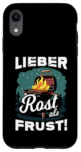 Grillen Lieber Rost als Frust Männer Vatertag Spruch Papa Hülle für iPhone XR Grillen Lieber Rost als Frust Männer Vatertag Spruch Papa Hülle für iPhone XR von Grillen Rost statt Frust Papa Geschenk Vatertag