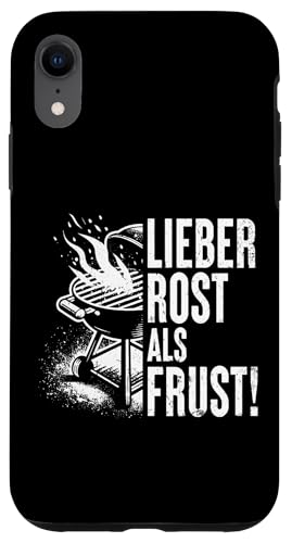 Grillen Lieber Rost als Frust Männer Vatertag Spruch Papa Hülle für iPhone XR Grillen Lieber Rost als Frust Männer Vatertag Spruch Papa Hülle für iPhone XR von Grillen Rost statt Frust Papa Geschenk Vatertag