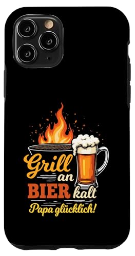 Grill An Bier Kalt Papa Glücklich Vatertag BBQ Grillen Hülle für iPhone 11 Pro Grill An Bier Kalt Papa Glücklich Vatertag BBQ Grillen Hülle für iPhone 11 Pro von Grillen Vatertag Grillmeister BBQ Papa Geschenk