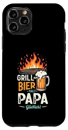 Grill An Bier Kalt Papa Glücklich Vatertag BBQ Grillen Hülle für iPhone 11 Pro Grill An Bier Kalt Papa Glücklich Vatertag BBQ Grillen Hülle für iPhone 11 Pro von Grillen Vatertag Grillmeister BBQ Papa Geschenk