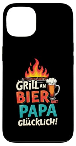 Grill An Bier Kalt Papa Glücklich Vatertag BBQ Grillen Hülle für iPhone 13 Grill An Bier Kalt Papa Glücklich Vatertag BBQ Grillen Hülle für iPhone 13 von Grillen Vatertag Grillmeister BBQ Papa Geschenk