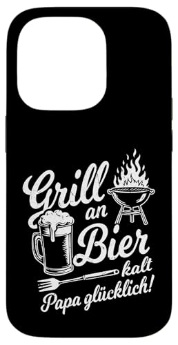 Grill An Bier Kalt Papa Glücklich Vatertag BBQ Grillen Hülle für iPhone 14 Pro Grill An Bier Kalt Papa Glücklich Vatertag BBQ Grillen Hülle für iPhone 14 Pro von Grillen Vatertag Grillmeister BBQ Papa Geschenk