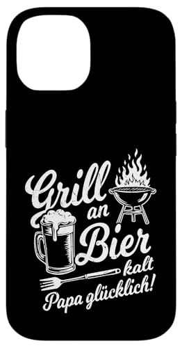 Grill An Bier Kalt Papa Glücklich Vatertag BBQ Grillen Hülle für iPhone 14 Grill An Bier Kalt Papa Glücklich Vatertag BBQ Grillen Hülle für iPhone 14 von Grillen Vatertag Grillmeister BBQ Papa Geschenk