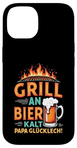 Grill An Bier Kalt Papa Glücklich Vatertag BBQ Grillen Hülle für iPhone 14 Grill An Bier Kalt Papa Glücklich Vatertag BBQ Grillen Hülle für iPhone 14 von Grillen Vatertag Grillmeister BBQ Papa Geschenk