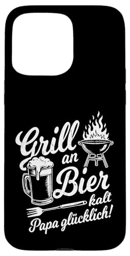 Grill An Bier Kalt Papa Glücklich Vatertag BBQ Grillen Hülle für iPhone 15 Pro Max Grill An Bier Kalt Papa Glücklich Vatertag BBQ Grillen Hülle für iPhone 15 Pro Max von Grillen Vatertag Grillmeister BBQ Papa Geschenk