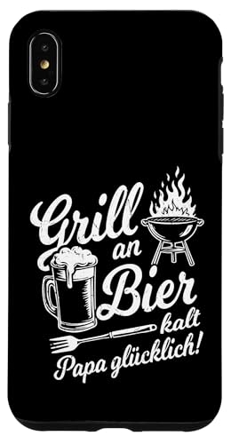 Grill An Bier Kalt Papa Glücklich Vatertag BBQ Grillen Hülle für iPhone XS Max Grill An Bier Kalt Papa Glücklich Vatertag BBQ Grillen Hülle für iPhone XS Max von Grillen Vatertag Grillmeister BBQ Papa Geschenk
