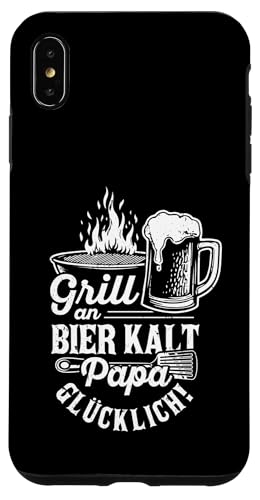 Grill An Bier Kalt Papa Glücklich Vatertag BBQ Grillen Hülle für iPhone XS Max Grill An Bier Kalt Papa Glücklich Vatertag BBQ Grillen Hülle für iPhone XS Max von Grillen Vatertag Grillmeister BBQ Papa Geschenk