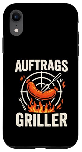 Auftrags Griller - Bbq Grill Grillmeister Grillen Hülle für iPhone XR Auftrags Griller - Bbq Grill Grillmeister Grillen Hülle für iPhone XR von Griller Sommer Grillabend Lustiger Spruch