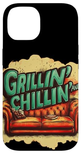 Grillin' and Chillin' Statement Kostüm Hülle für iPhone 14 von Grillin' and Chillin'
