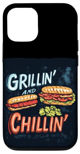 Lustiges Outfit zum Grillen und Chillen beim Sprechen Hülle für iPhone 12/12 Pro von Grillin' and Chillin'