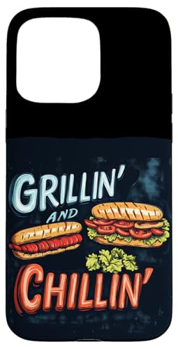 Lustiges Outfit zum Grillen und Chillen beim Sprechen Hülle für iPhone 15 Pro Max Lustiges Outfit zum Grillen und Chillen beim Sprechen Hülle für iPhone 15 Pro Max von Grillin' and Chillin'