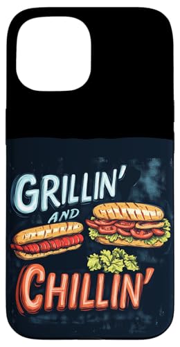 Lustiges Outfit zum Grillen und Chillen beim Sprechen Hülle für iPhone 15 Lustiges Outfit zum Grillen und Chillen beim Sprechen Hülle für iPhone 15 von Grillin' and Chillin'