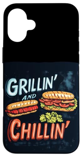 Lustiges Outfit zum Grillen und Chillen beim Sprechen Hülle für iPhone 16 Plus Lustiges Outfit zum Grillen und Chillen beim Sprechen Hülle für iPhone 16 Plus von Grillin' and Chillin'