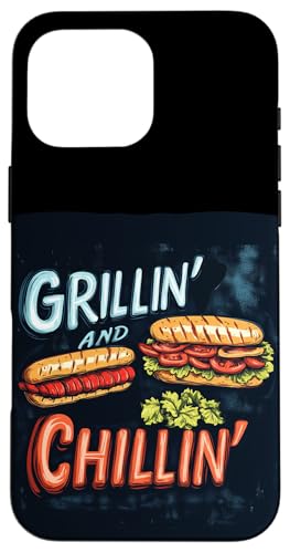 Lustiges Outfit zum Grillen und Chillen beim Sprechen Hülle für iPhone 16 Pro Max Lustiges Outfit zum Grillen und Chillen beim Sprechen Hülle für iPhone 16 Pro Max von Grillin' and Chillin'