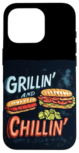 Lustiges Outfit zum Grillen und Chillen beim Sprechen Hülle für iPhone 16 Pro Lustiges Outfit zum Grillen und Chillen beim Sprechen Hülle für iPhone 16 Pro von Grillin' and Chillin'