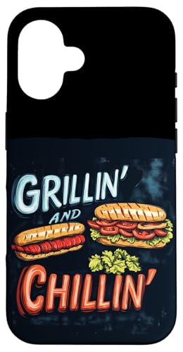 Lustiges Outfit zum Grillen und Chillen beim Sprechen Hülle für iPhone 16 Lustiges Outfit zum Grillen und Chillen beim Sprechen Hülle für iPhone 16 von Grillin' and Chillin'