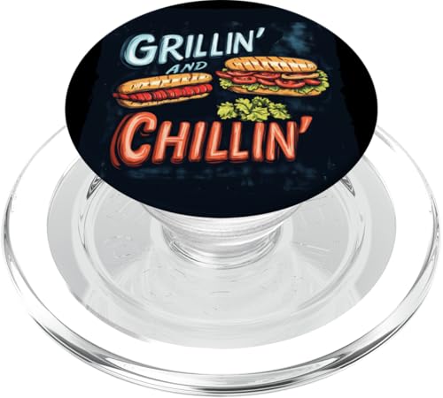 Lustiges Outfit zum Grillen und Chillen beim Sprechen PopSockets PopGrip für MagSafe Lustiges Outfit zum Grillen und Chillen beim Sprechen PopSockets PopGrip für MagSafe von Grillin' and Chillin'
