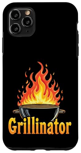 Grillinator Vatertag Griller BBQ Papa Männer Lustig Hülle für iPhone 11 Pro Max Grillinator Vatertag Griller BBQ Papa Männer Lustig Hülle für iPhone 11 Pro Max von Grillinator Grillmeister Papa Geschenk Vatertag