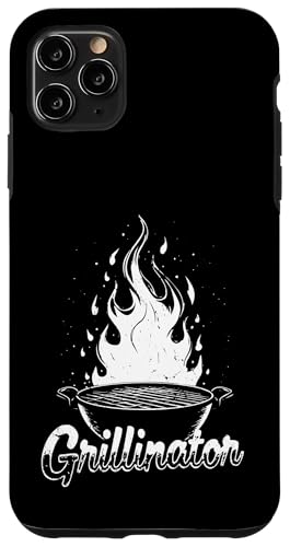Grillinator Vatertag Griller BBQ Papa Männer Lustig Hülle für iPhone 11 Pro Max Grillinator Vatertag Griller BBQ Papa Männer Lustig Hülle für iPhone 11 Pro Max von Grillinator Grillmeister Papa Geschenk Vatertag