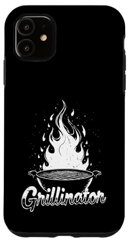 Grillinator Vatertag Griller BBQ Papa Männer Lustig Hülle für iPhone 11 Grillinator Vatertag Griller BBQ Papa Männer Lustig Hülle für iPhone 11 von Grillinator Grillmeister Papa Geschenk Vatertag