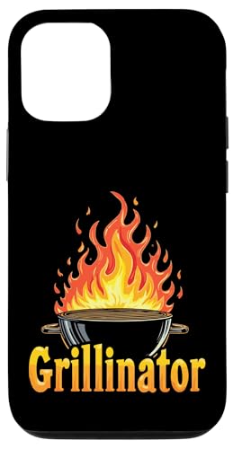 Grillinator Vatertag Griller BBQ Papa Männer Lustig Hülle für iPhone 12/12 Pro Grillinator Vatertag Griller BBQ Papa Männer Lustig Hülle für iPhone 12/12 Pro von Grillinator Grillmeister Papa Geschenk Vatertag