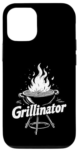 Grillinator Vatertag Griller BBQ Papa Männer Lustig Hülle für iPhone 12/12 Pro Grillinator Vatertag Griller BBQ Papa Männer Lustig Hülle für iPhone 12/12 Pro von Grillinator Grillmeister Papa Geschenk Vatertag