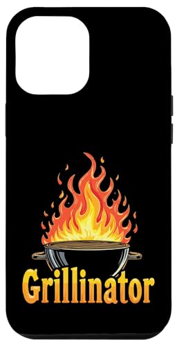 Grillinator Vatertag Griller BBQ Papa Männer Lustig Hülle für iPhone 12 Pro Max Grillinator Vatertag Griller BBQ Papa Männer Lustig Hülle für iPhone 12 Pro Max von Grillinator Grillmeister Papa Geschenk Vatertag