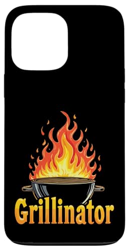 Grillinator Vatertag Griller BBQ Papa Männer Lustig Hülle für iPhone 13 Pro Max Grillinator Vatertag Griller BBQ Papa Männer Lustig Hülle für iPhone 13 Pro Max von Grillinator Grillmeister Papa Geschenk Vatertag