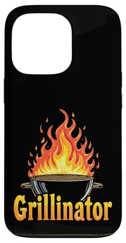 Grillinator Vatertag Griller BBQ Papa Männer Lustig Hülle für iPhone 13 Pro Grillinator Vatertag Griller BBQ Papa Männer Lustig Hülle für iPhone 13 Pro von Grillinator Grillmeister Papa Geschenk Vatertag