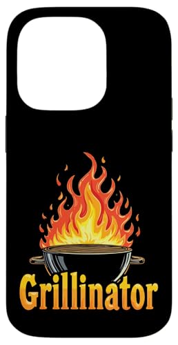 Grillinator Vatertag Griller BBQ Papa Männer Lustig Hülle für iPhone 14 Pro Grillinator Vatertag Griller BBQ Papa Männer Lustig Hülle für iPhone 14 Pro von Grillinator Grillmeister Papa Geschenk Vatertag
