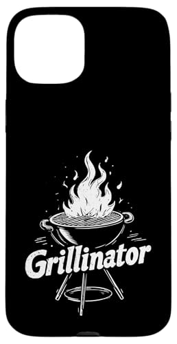 Grillinator Vatertag Griller BBQ Papa Männer Lustig Hülle für iPhone 15 Plus Grillinator Vatertag Griller BBQ Papa Männer Lustig Hülle für iPhone 15 Plus von Grillinator Grillmeister Papa Geschenk Vatertag