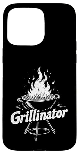 Grillinator Vatertag Griller BBQ Papa Männer Lustig Hülle für iPhone 15 Pro Max Grillinator Vatertag Griller BBQ Papa Männer Lustig Hülle für iPhone 15 Pro Max von Grillinator Grillmeister Papa Geschenk Vatertag