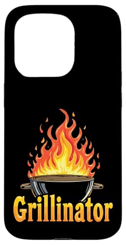 Grillinator Vatertag Griller BBQ Papa Männer Lustig Hülle für iPhone 15 Pro Grillinator Vatertag Griller BBQ Papa Männer Lustig Hülle für iPhone 15 Pro von Grillinator Grillmeister Papa Geschenk Vatertag