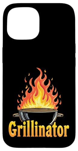 Grillinator Vatertag Griller BBQ Papa Männer Lustig Hülle für iPhone 15 Grillinator Vatertag Griller BBQ Papa Männer Lustig Hülle für iPhone 15 von Grillinator Grillmeister Papa Geschenk Vatertag