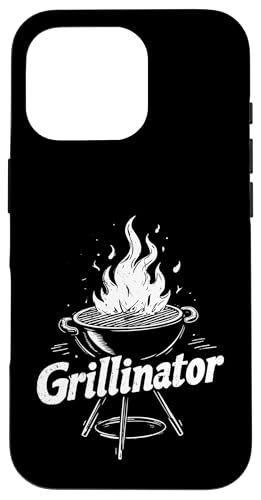 Grillinator Vatertag Griller BBQ Papa Männer Lustig Hülle für iPhone 16 Pro Grillinator Vatertag Griller BBQ Papa Männer Lustig Hülle für iPhone 16 Pro von Grillinator Grillmeister Papa Geschenk Vatertag