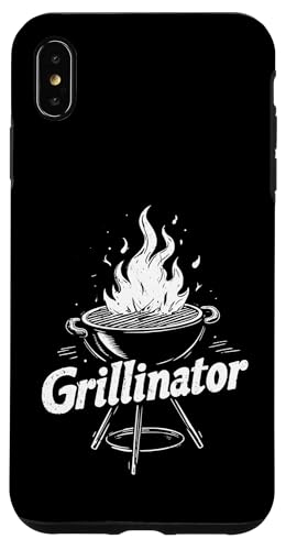 Grillinator Vatertag Griller BBQ Papa Männer Lustig Hülle für iPhone XS Max Grillinator Vatertag Griller BBQ Papa Männer Lustig Hülle für iPhone XS Max von Grillinator Grillmeister Papa Geschenk Vatertag