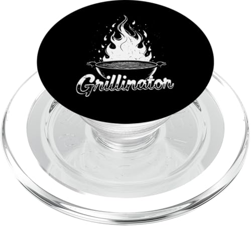 Grillinator Vatertag Griller BBQ Papa Männer Lustig PopSockets PopGrip für MagSafe Grillinator Vatertag Griller BBQ Papa Männer Lustig PopSockets PopGrip für MagSafe von Grillinator Grillmeister Papa Geschenk Vatertag