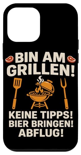 Bin am Grillen Keine Tipps Bier Bringen Hülle für iPhone 12 mini Bin am Grillen Keine Tipps Bier Bringen Hülle für iPhone 12 mini von Grillmeister BBQ Humor Design