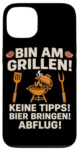 Bin am Grillen Keine Tipps Bier Bringen Hülle für iPhone 13 Bin am Grillen Keine Tipps Bier Bringen Hülle für iPhone 13 von Grillmeister BBQ Humor Design