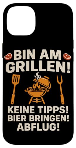 Bin am Grillen Keine Tipps Bier Bringen Hülle für iPhone 14 Plus Bin am Grillen Keine Tipps Bier Bringen Hülle für iPhone 14 Plus von Grillmeister BBQ Humor Design