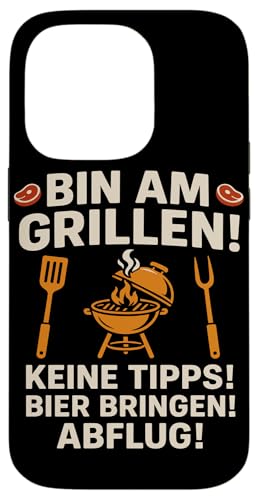 Bin am Grillen Keine Tipps Bier Bringen Hülle für iPhone 14 Pro Bin am Grillen Keine Tipps Bier Bringen Hülle für iPhone 14 Pro von Grillmeister BBQ Humor Design