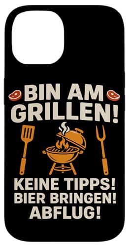 Bin am Grillen Keine Tipps Bier Bringen Hülle für iPhone 14 Bin am Grillen Keine Tipps Bier Bringen Hülle für iPhone 14 von Grillmeister BBQ Humor Design