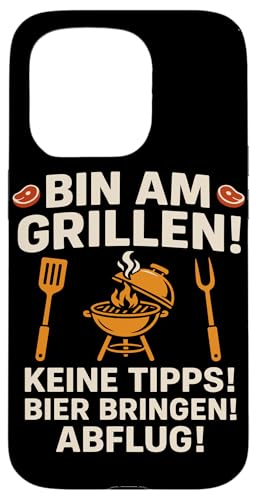Bin am Grillen Keine Tipps Bier Bringen Hülle für iPhone 15 Pro Bin am Grillen Keine Tipps Bier Bringen Hülle für iPhone 15 Pro von Grillmeister BBQ Humor Design