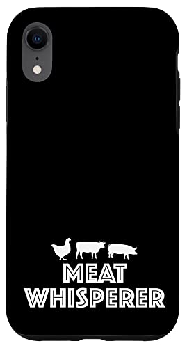 Fleischflüsterer Lustiges BBQ Pitmaster Design Hülle für iPhone XR Fleischflüsterer Lustiges BBQ Pitmaster Design Hülle für iPhone XR von Grillmeister Designs - Apparel & Novelties by ASJ